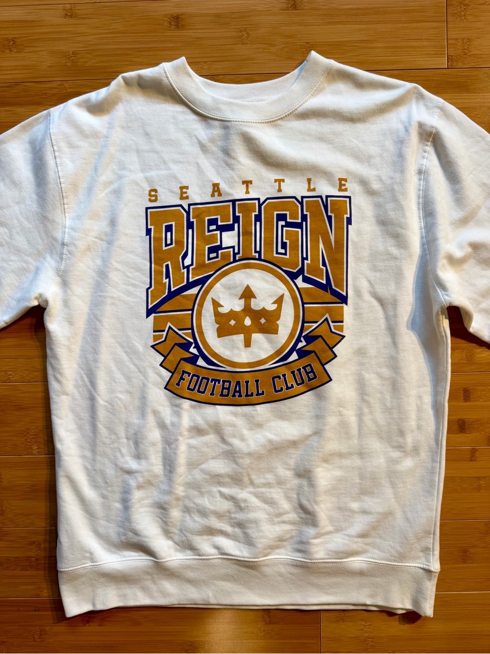 Seattle Reign Soccer Crewneck Sweatshirt — NWT